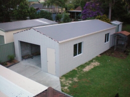 Concrete Block Garage Build by Redzook